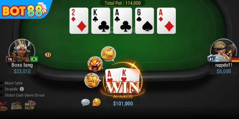 Các biến thể phổ biến của Poker