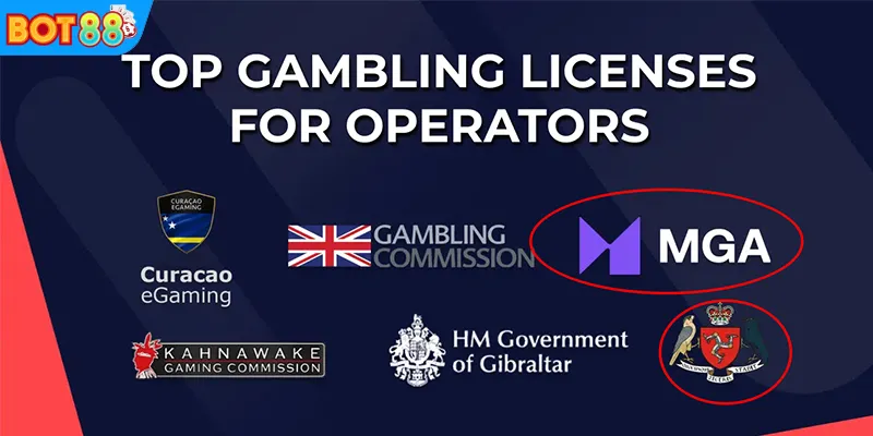 BOT88 có uy tín không với giấy phép MGA, Isle of Man minh bạch