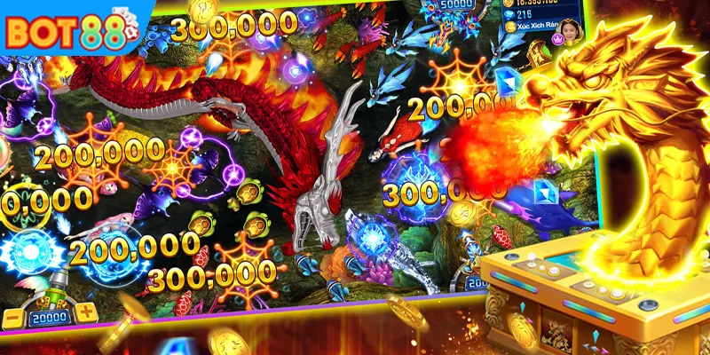 Bắn Cá Rồng BOT88 - Hoá Thân Thành Thợ Săn Long Ngư Khủng